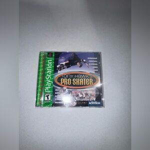 Tony Hawk's Pro Skater PS1 PlayStation 1 Complete CIB Greatest Hits W Reg Card